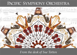 Personalized orchestra Card