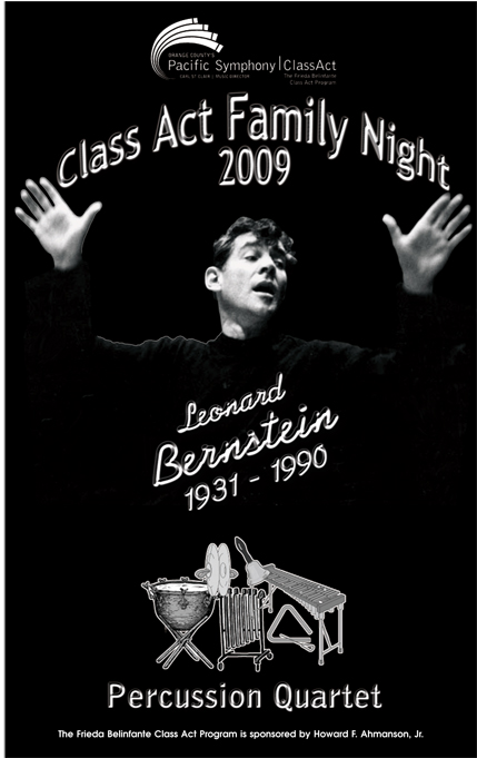 Bernstein Family Night Program Cover